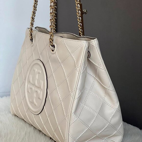 Tory Burch Fleming Soft Chain Tote (152337) NEW - Picture 9 of 12